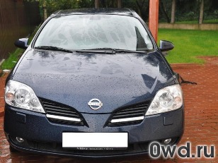 Битый автомобиль Nissan Primera