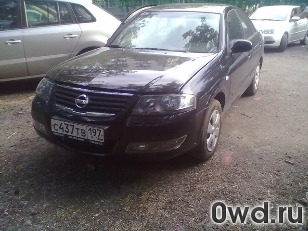 Битый автомобиль Nissan Almera Classic