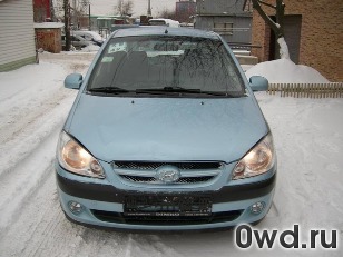 Битый автомобиль Hyundai Getz