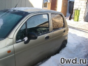 Битый автомобиль Daewoo Matiz