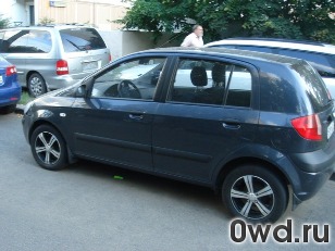 Битый автомобиль Hyundai Getz