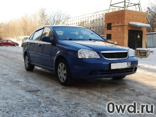 Битый автомобиль Chevrolet Lacetti