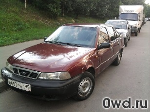 Битый автомобиль Daewoo Nexia