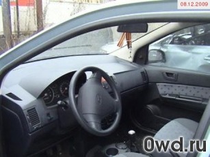 Битый автомобиль Hyundai Getz