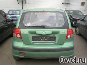 Битый автомобиль Hyundai Getz