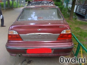 Битый автомобиль Daewoo Nexia