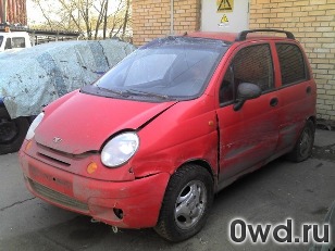 Битый автомобиль Daewoo Matiz