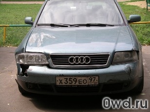 Битый автомобиль Audi A6