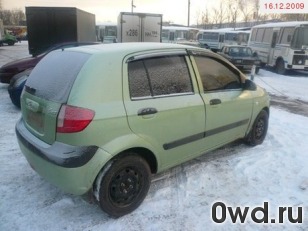 Битый автомобиль Hyundai Getz