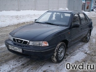 Битый автомобиль Daewoo Nexia