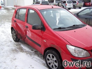 Битый автомобиль Hyundai Getz