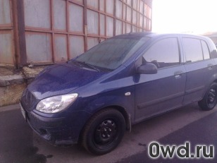 Битый автомобиль Hyundai Getz