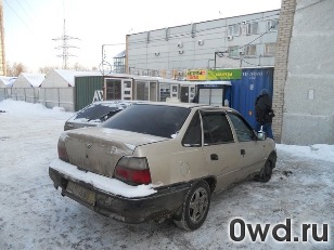 Битый автомобиль Daewoo Nexia