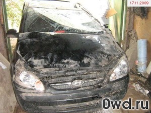 Битый автомобиль Hyundai Getz