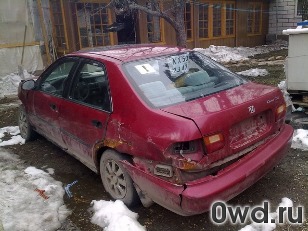 Битый автомобиль Honda Civic