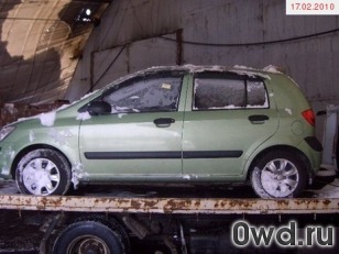 Битый автомобиль Hyundai Getz