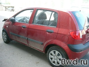 Битый автомобиль Hyundai Getz