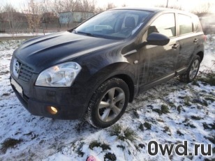 Битый автомобиль Nissan Qashqai