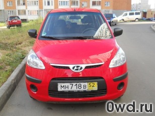 Битый автомобиль Hyundai i10