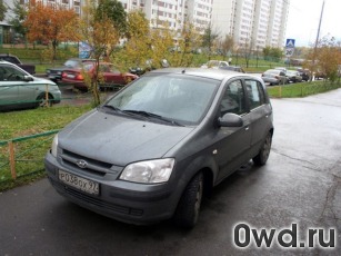 Битый автомобиль Hyundai Getz