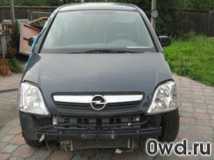 Битый автомобиль Opel Meriva