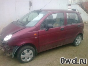 Битый автомобиль Daewoo Matiz