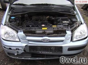 Битый автомобиль Hyundai Getz