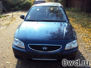 Битый автомобиль Hyundai Accent