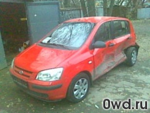 Битый автомобиль Hyundai Getz