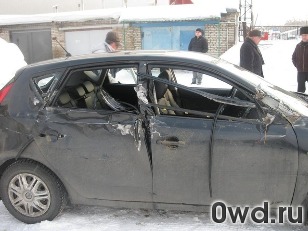 Битый автомобиль Hyundai i30