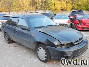 Битый автомобиль Daewoo Nexia