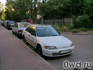 Битый автомобиль Honda Civic