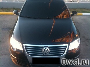 Битый автомобиль Volkswagen Passat