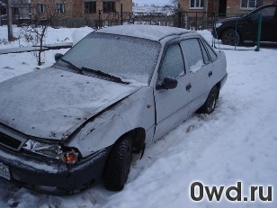 Битый автомобиль Daewoo Nexia