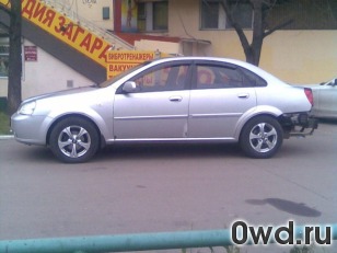 Битый автомобиль Daewoo Lacetti