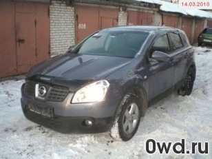 Битый автомобиль Nissan Qashqai