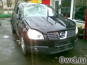 Битый автомобиль Nissan Qashqai