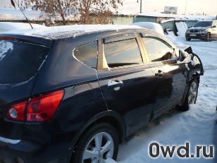 Битый автомобиль Nissan Qashqai