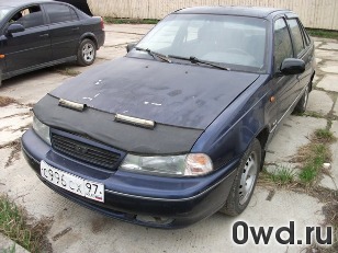 Битый автомобиль Daewoo Nexia