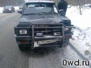 Битый автомобиль Chevrolet Blazer