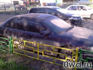 Битый автомобиль Opel Omega