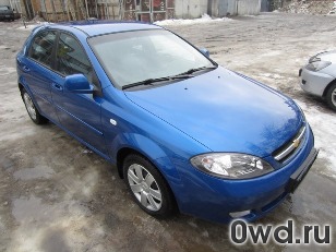 Битый автомобиль Chevrolet Lacetti